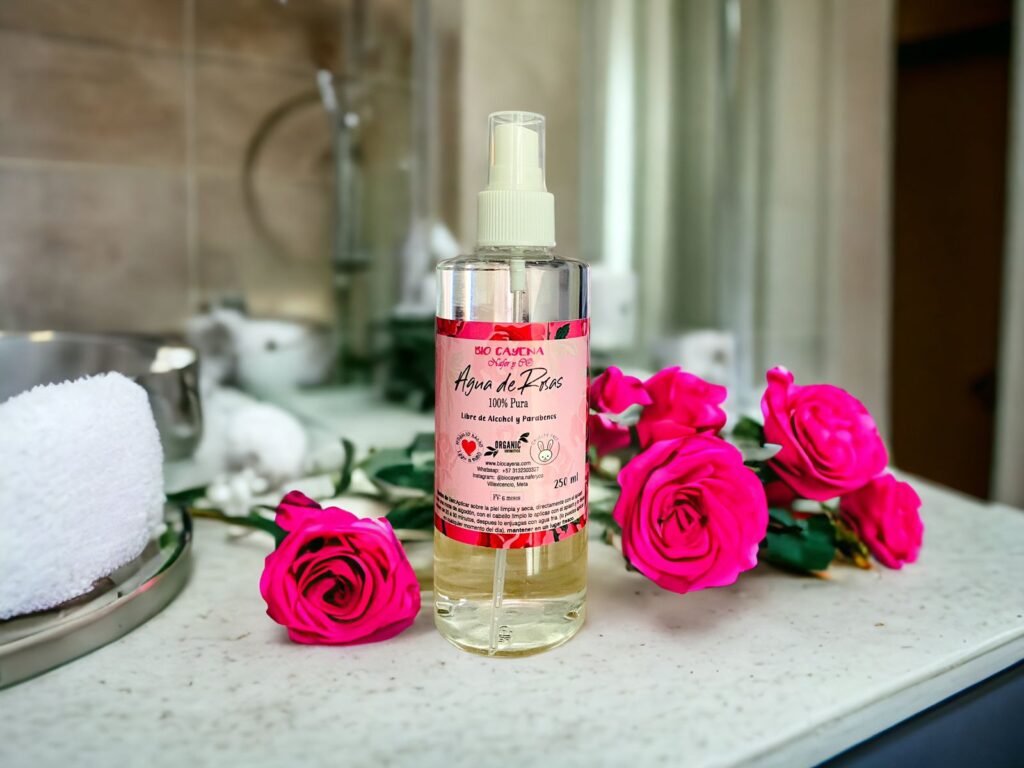 Agua de Rosas en 250ml - Hidratación y Calmante Natural