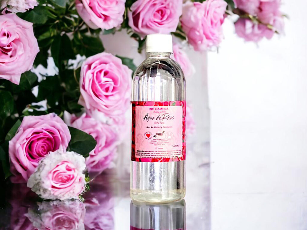 Agua de Rosas en 500ml