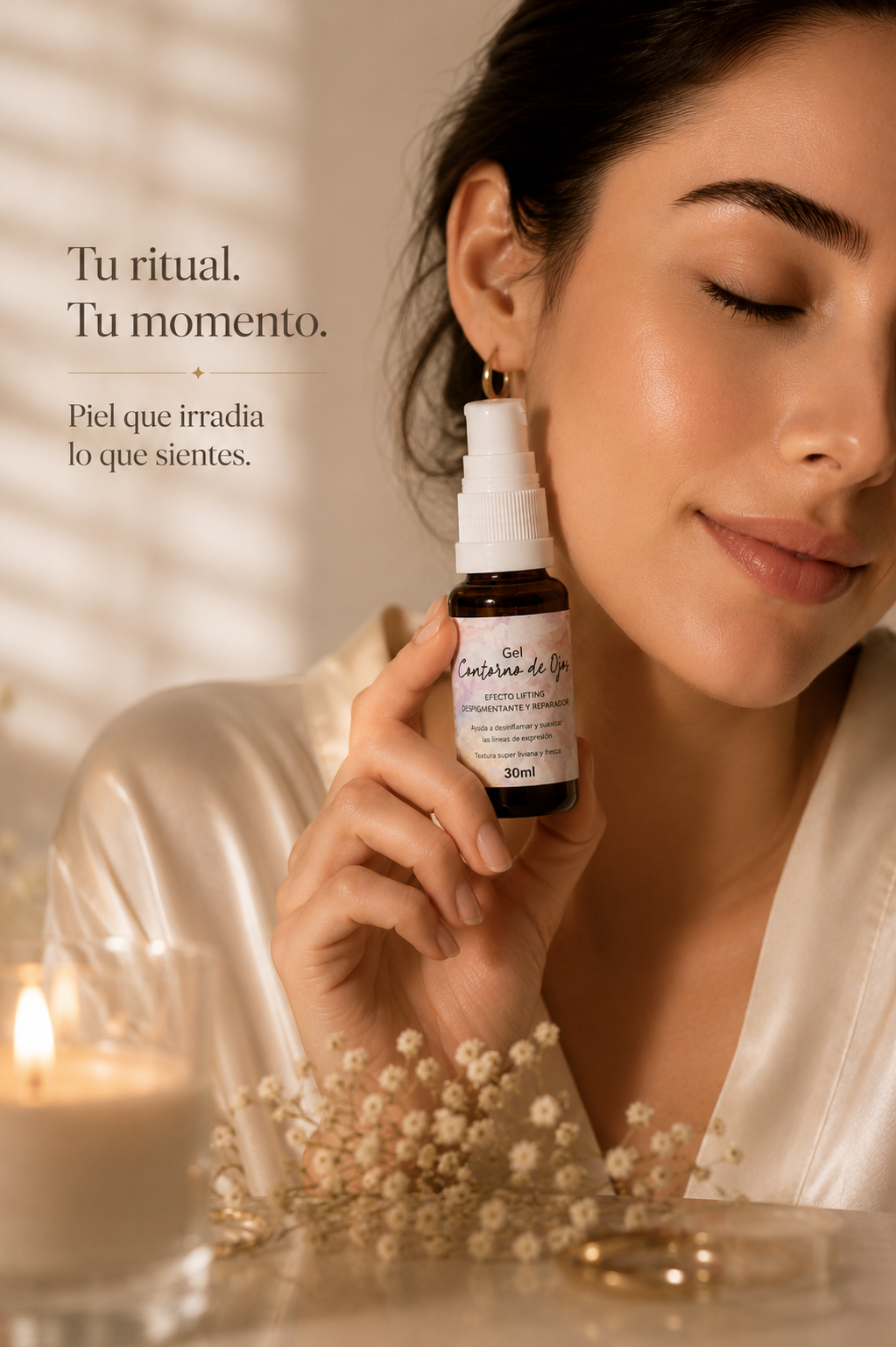 Gel Contorno de Ojos Despigmentante en 30ml - Imagen 2