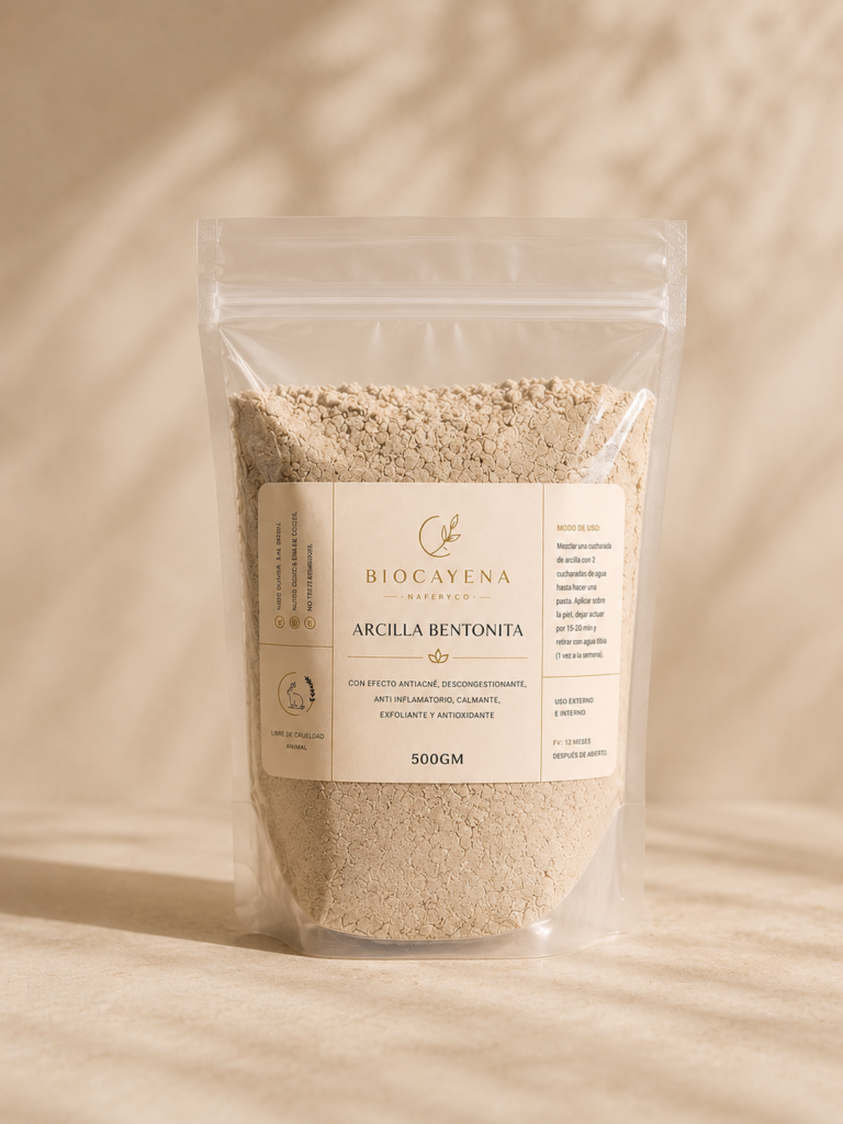 Arcilla Bentonita en 500gm