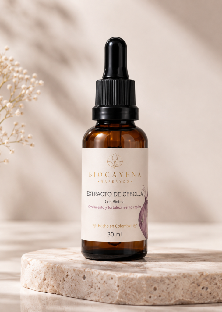 Extracto de Cebolla Roja y biotina en 30ml