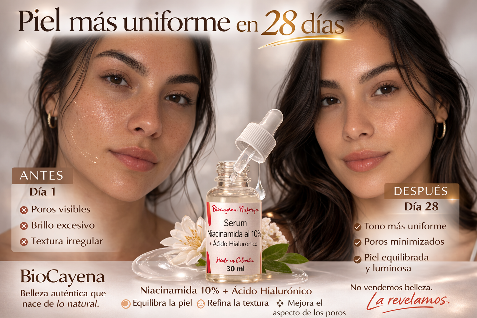 Serum de Niacinamida al 10% en 30ml - Imagen 4