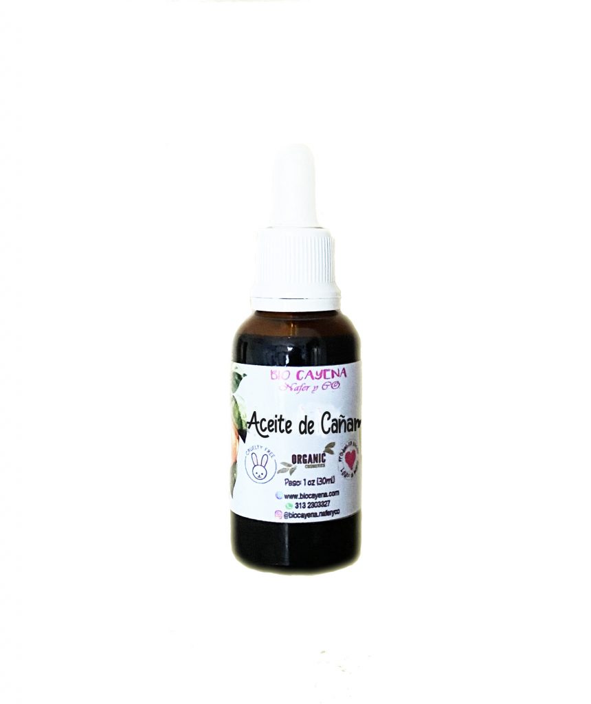 Aceite de semilla de cañamo en 30ml