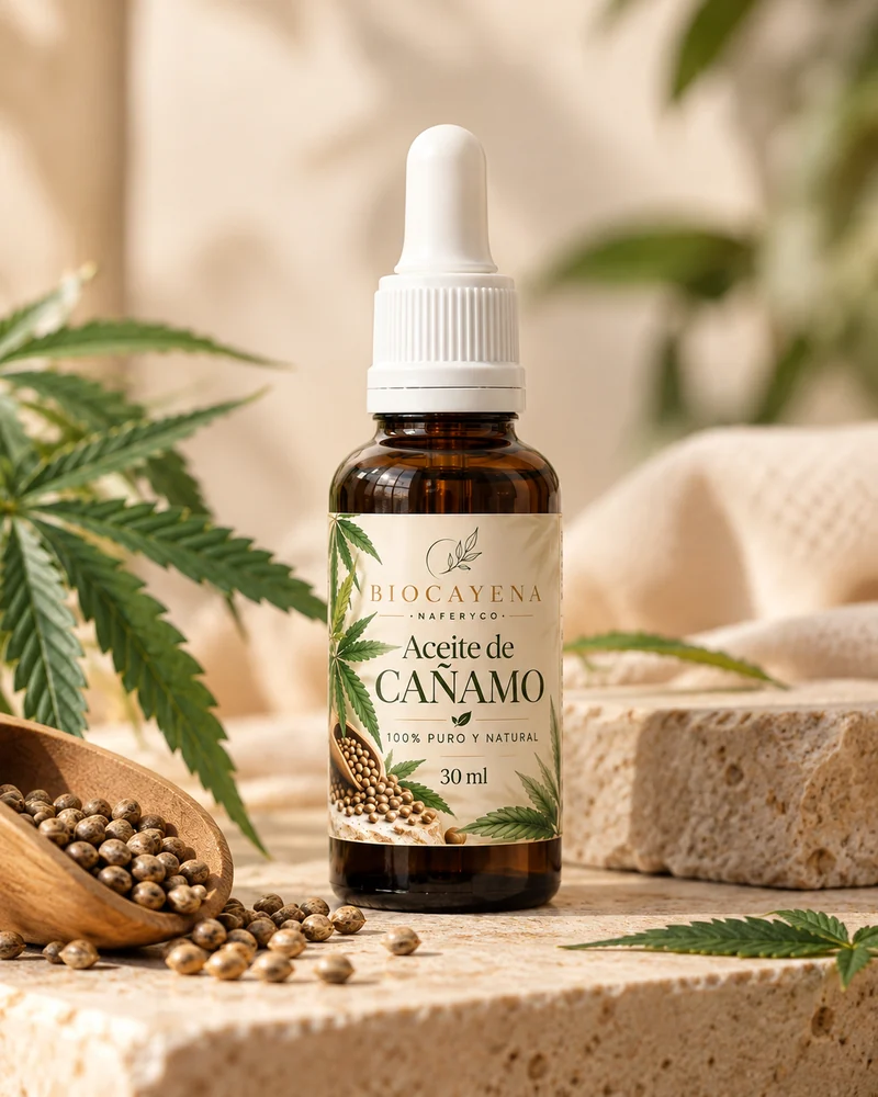 Aceite de semilla de cañamo en 30ml