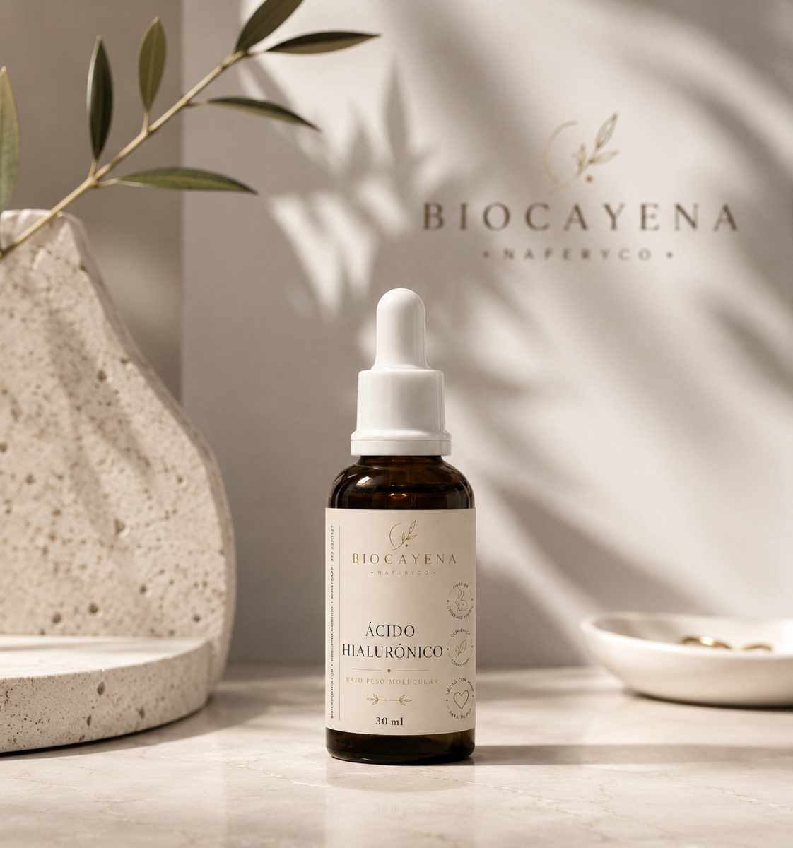 Serum de acido hiáluronico Bajo Peso Molecular en 30ml