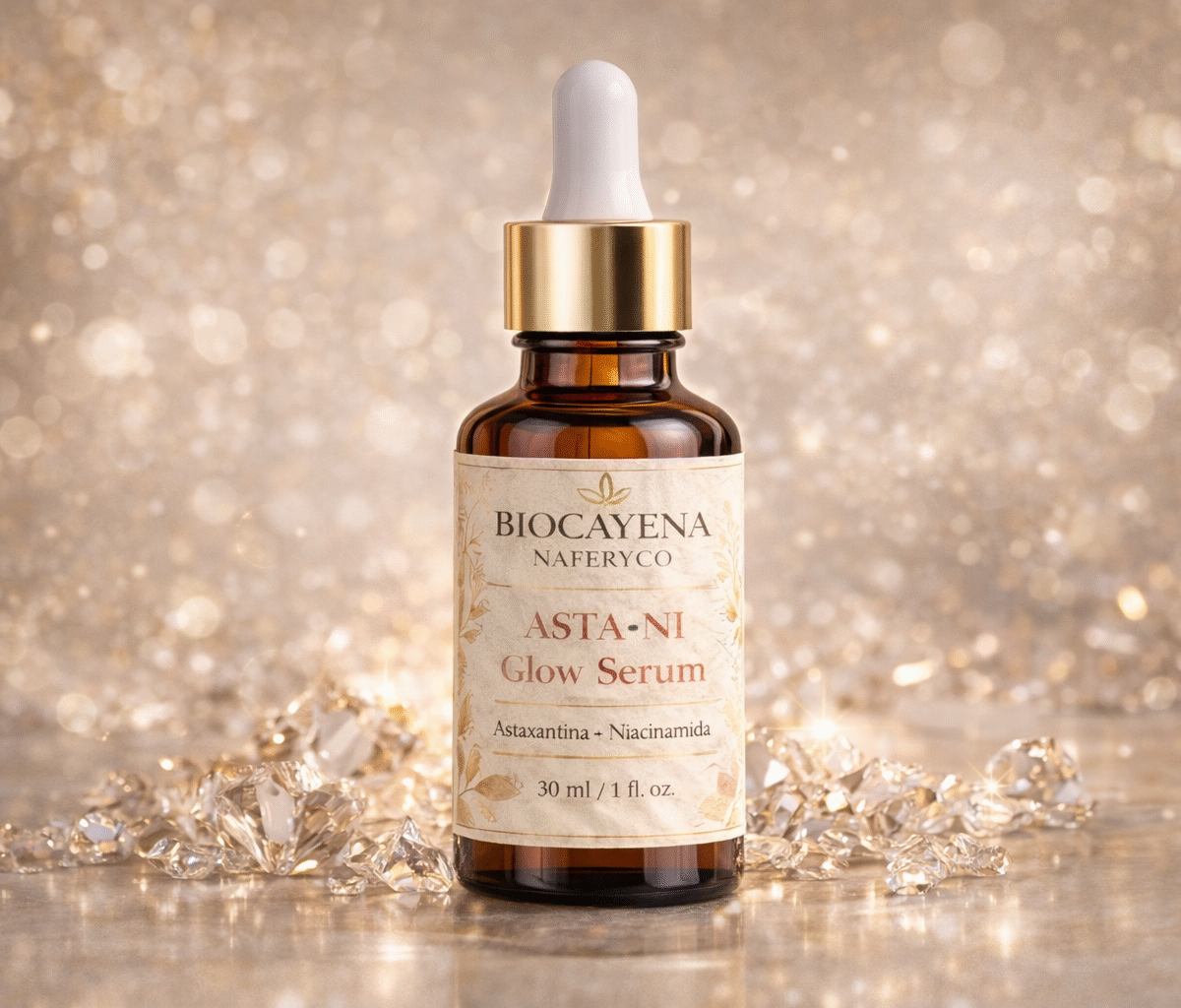 Asta-Ni Glow Serum Astaxantina Niacinamida en 30ml