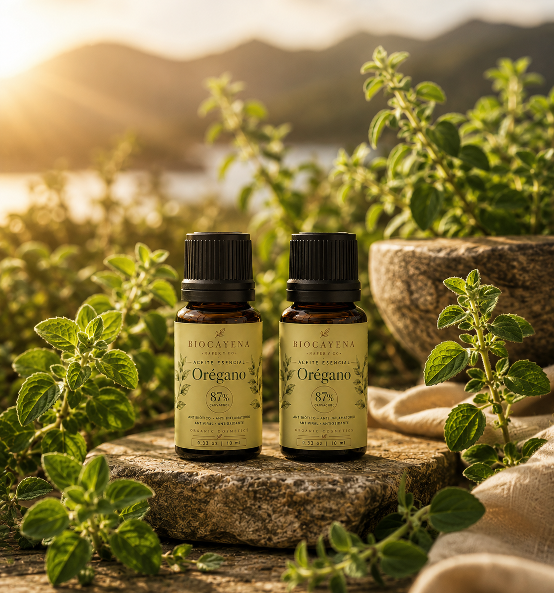 2 Aceite Esencial de Orégano en 10ml c/u